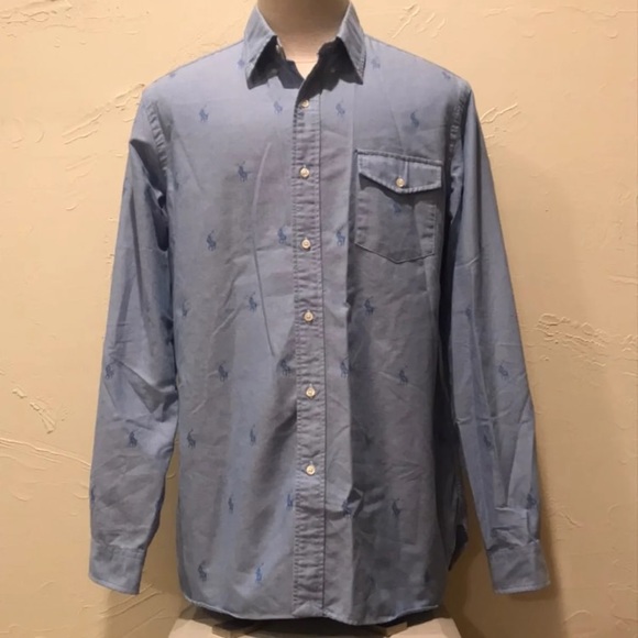 Ralph Lauren Polo Mens XL L/S Button Up 6 Shirts - Picture 2 of 7